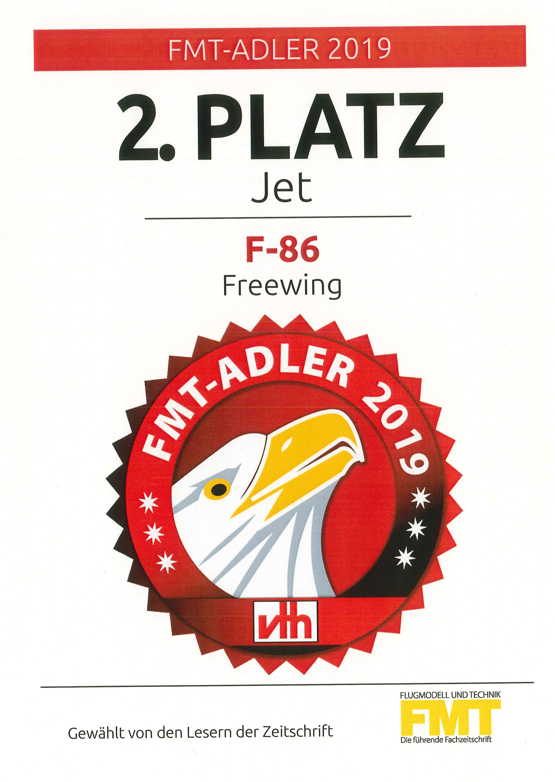 JTL:52116:FMT-Adler 2019 - 2. Platz - F-86
