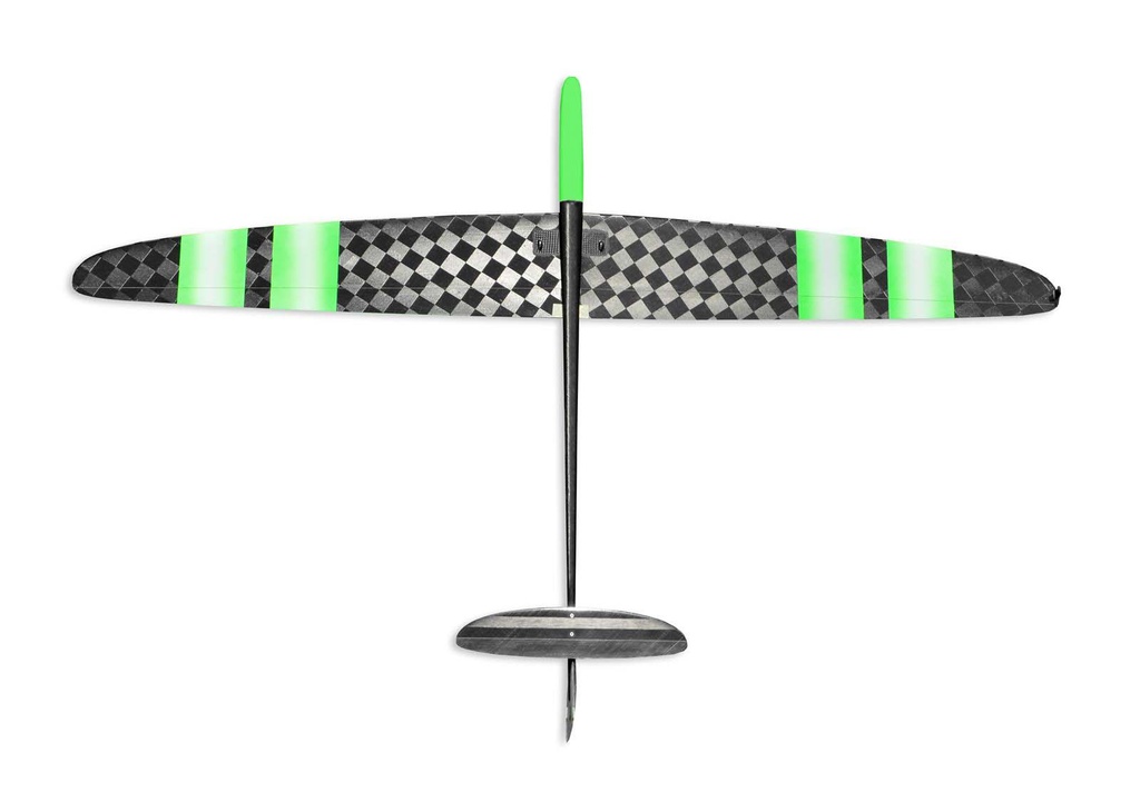 JTL:42256:Kite PNP CFK DLGF3K Strong WeissGrün 1500mm inkl. Schutztaschen - 3