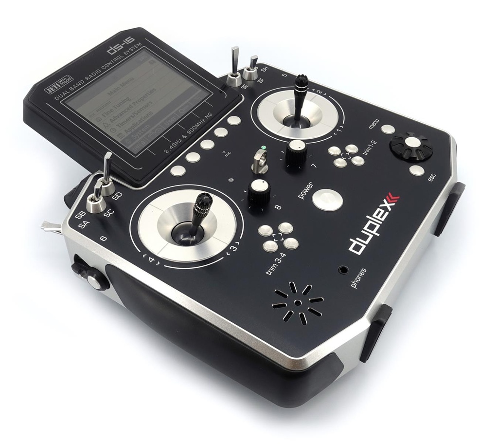 JTL:18585:JETI-Handsender-DS-16-II-Carbon-Line-Red-Multimode-80001686_b_1
