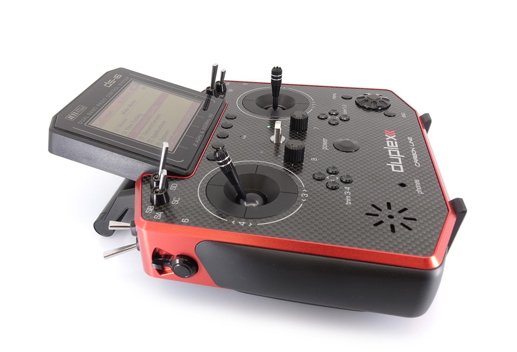 JTL:18582:JETI-Handsender-DS-16-II-Carbon-Line-Red-Multimode-80001686_b_1