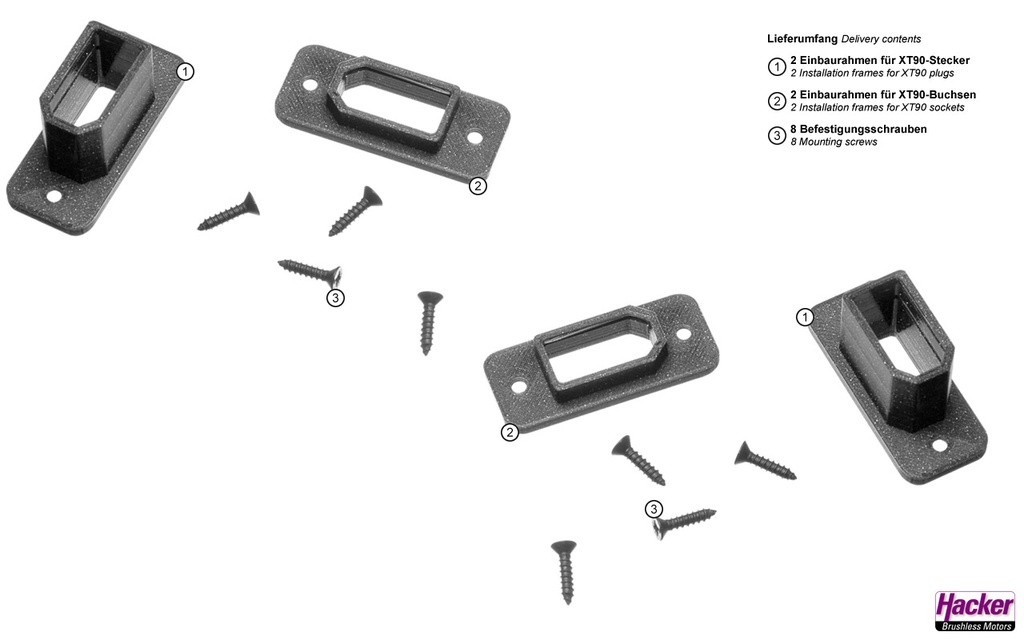 JTL:57949:Einbaurahmen-fuer-XT90-Stecker-und-Buchsen-A85088_b_1