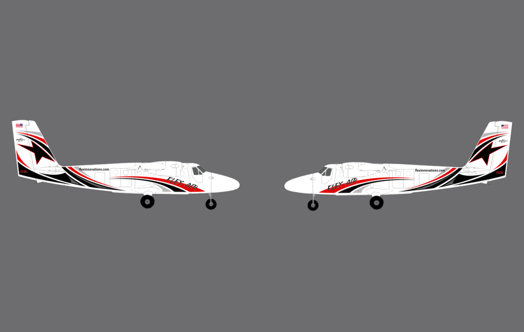 JTL:88778:TwinOtter_Red_SideView_1400-1100x697