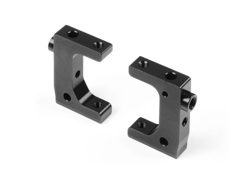 ALU RADIO PLATE MOUNT - BLACK - SWISS 7075 T6 (2)