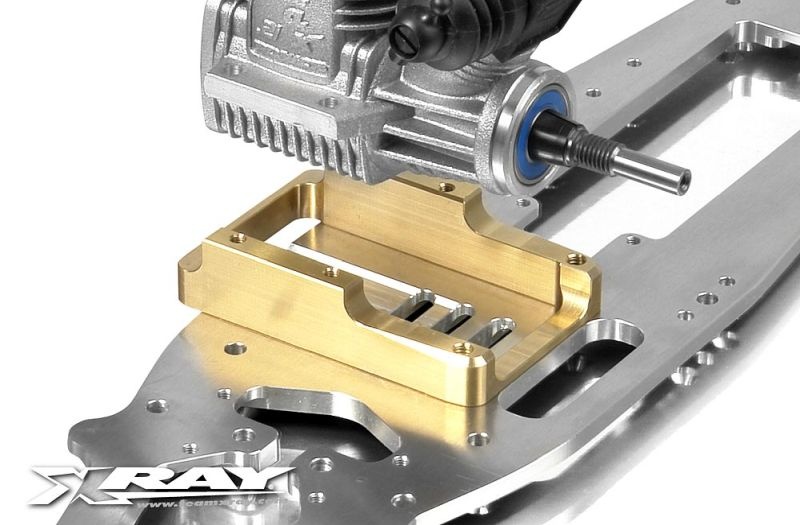 Messing Monoblock Motorhalter