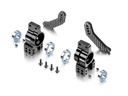 GTX ALU REAR UPRIGHTS - SET