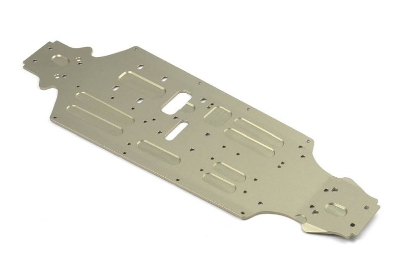 Chassis 3mm V2, Swiss 7075 T6 Alu (CNC-gefräst und