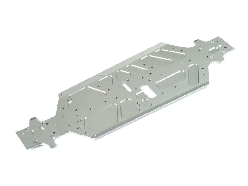 XB8'24 ALU CHASSIS - SWISS 7075 T6 (3MM) - SHORT