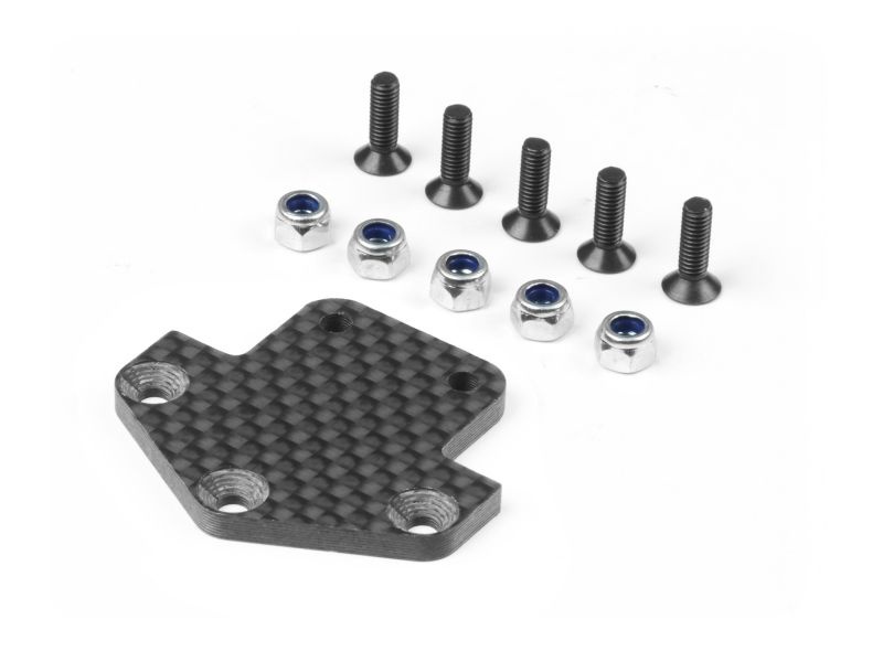 GT Graphite Heck Diffusor Adapter Platte 3.0mm