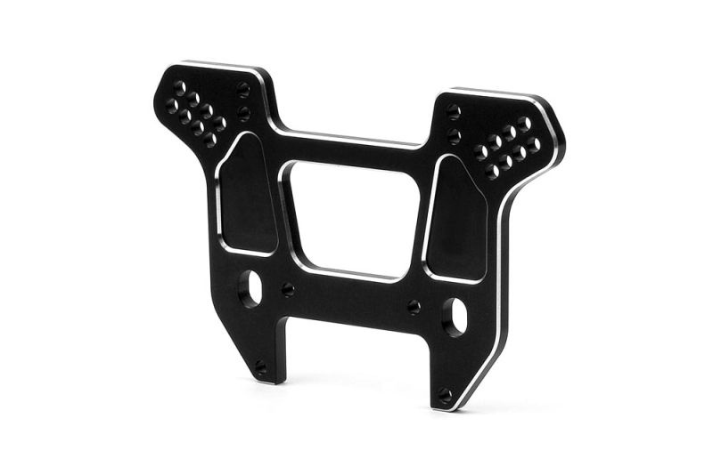 Dämpferbrücke 4mm, Swiss 7075 T6 Alu (CNC-gefräst