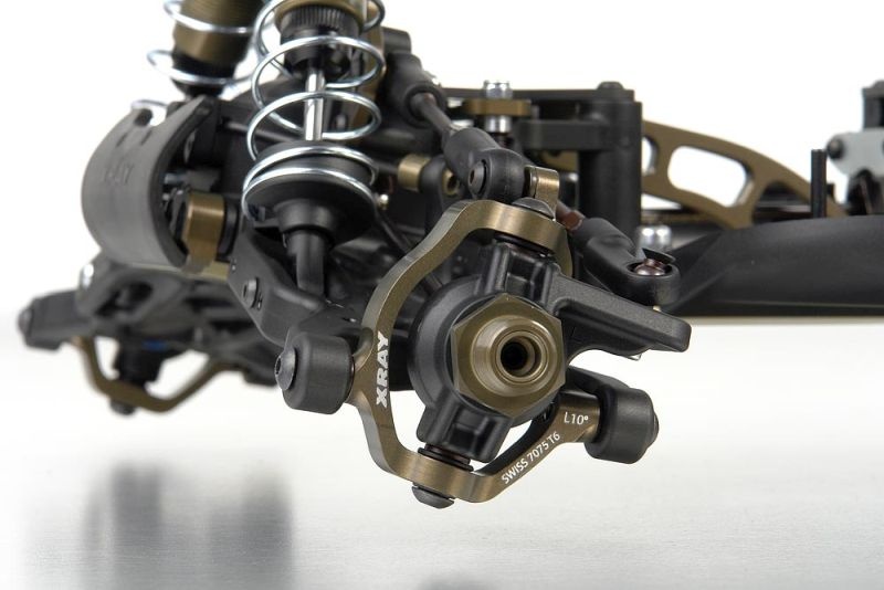 Achsschenkel C-HUB, links Alu 10°