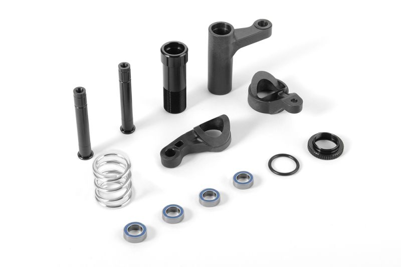 XB8 Servo Saver Komplett Set - Kohlefaser