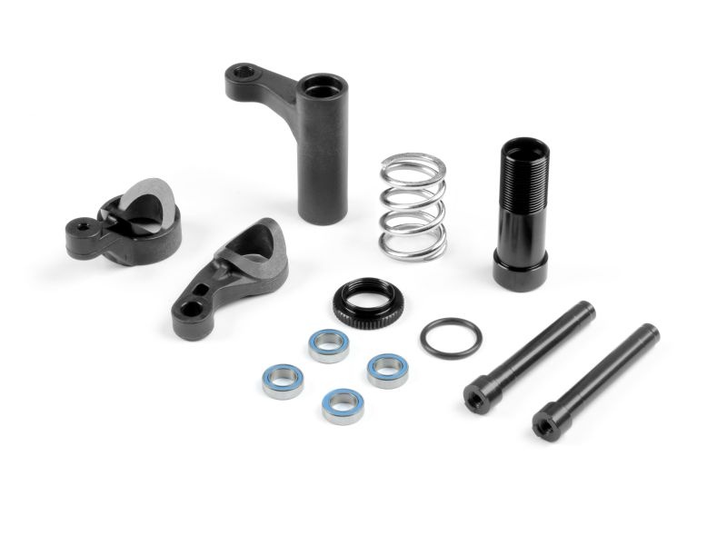 SERVO SAVER FOR SEMI-SPLIT BULKHEAD - GRAPHITE - SET