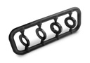 Beilegescheibe für Dämpfer (0,7mm, 1,3mm), Kunstst