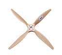 Fiala 4-Blatt 21x12 Elektro E3 Holzpropeller - natur