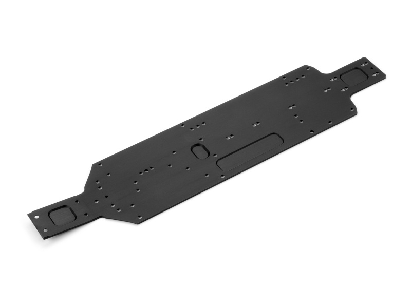 XB4 ALU CHASSIS 2.0MM FOR LOW PROFILE BUMPER - SWISS 7075 T6