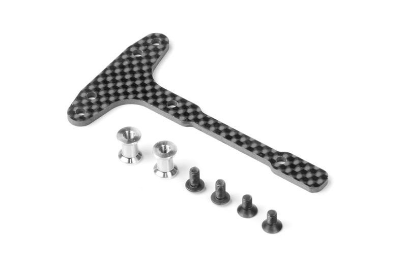 Graphite Chassis T-Brace vorne - Set