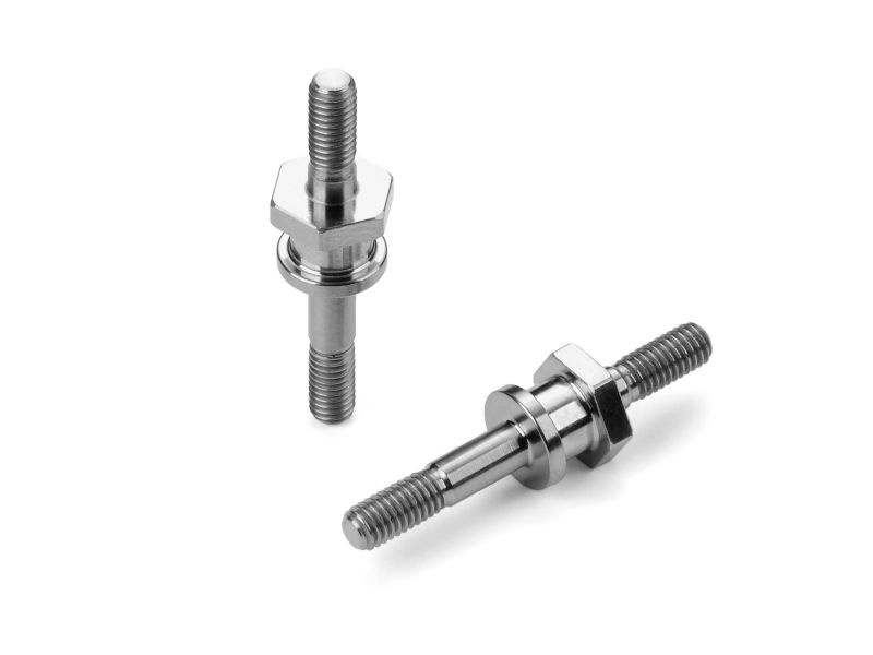 TITANIUM SCREW SHOCK PIVOT BALL WITH HEX (2)