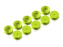 4WD FRONT WHEEL AERODISK WITH 12MM HEX IFMAR YELLOW HARD 10