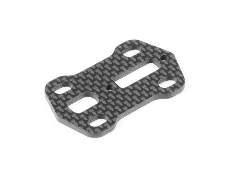 X1'23 GRAPHITE ARM MOUNT PLATE 2.5MM - NARROW TRACK-WIDTH