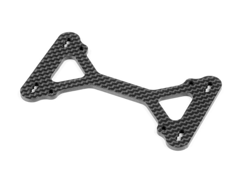 X10´22 Graphite Querlenker Befestigungsplatte 2.5mm