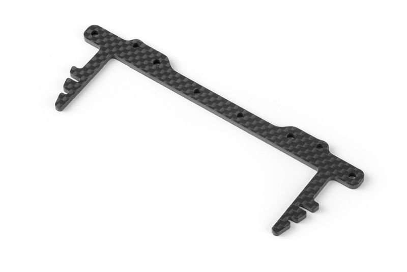 X1´19 Querträger hinten unten 2.5mm Kohlefaser