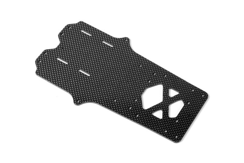X12´14 Chassis 2.5mm Kohlefaser