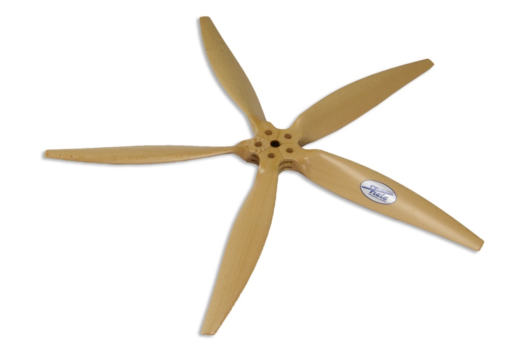 Fiala 5-Blatt 23x14 Elektro E3 Holzpropeller - natur