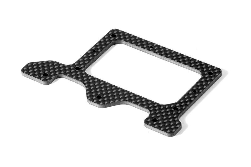 X10´16 Kohlefaser 2.5mm Power Pod hinten