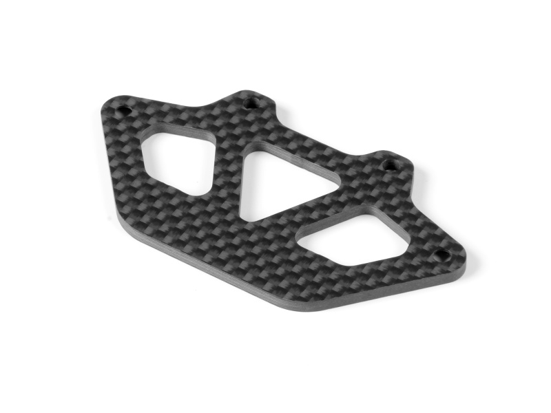 X12 CARBON BUMPER LOWER HOLDER FOR 1-PIECE CHASSIS