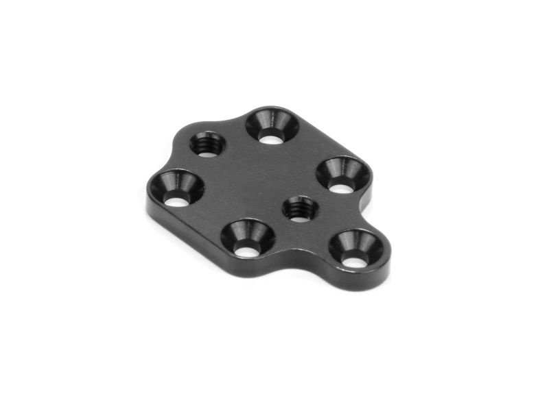 X1 Alu Kugellager Stabilisator Platte Halter Schwarz