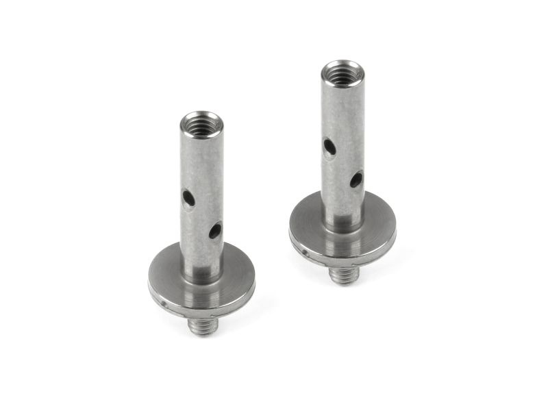 X12 KINGPIN 4MM WITH HOLES - 1.5° 1 DOT - NICKEL COATED (2)