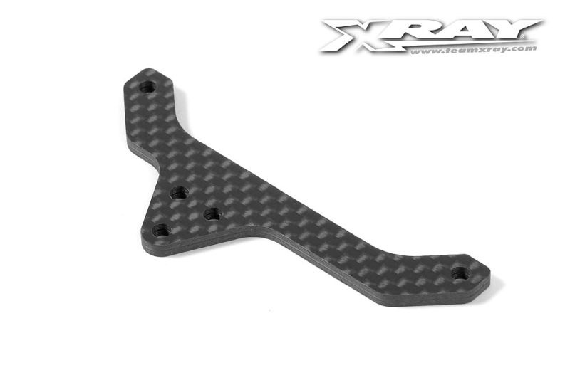 Kohlefaser Platte Rear Pod - oben - 2.5mm