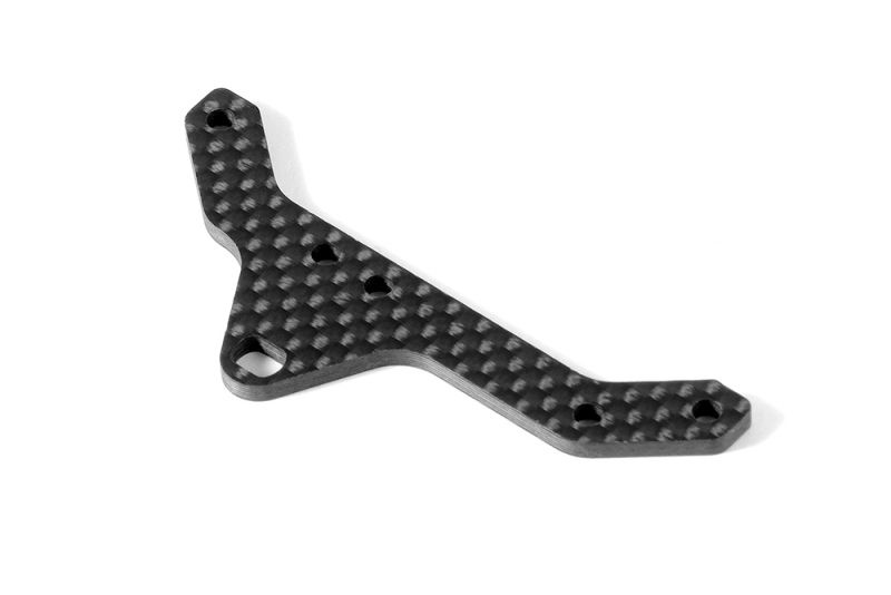 X10´16 Querbrücke hinten 2.5mm Kohlefaser