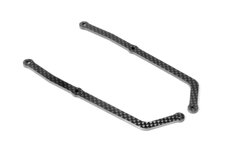 X12´21 Seitenstrebe - Kohlefaser 2.5mm - rechts & links