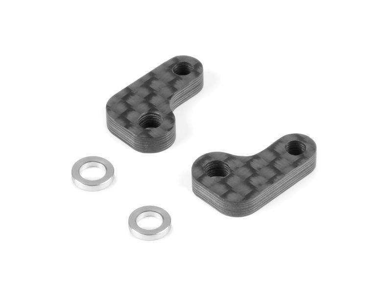 X1 CARBON SIDE BRACE ARM FOR 1-PIECE CHASSIS (2)