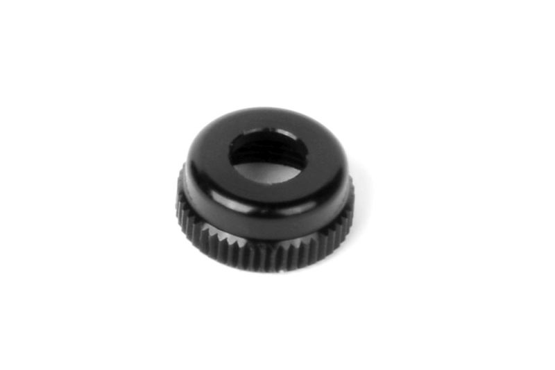 Alu Dämpferkappe - unten - schwarz