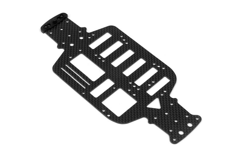 MICRO 6-Zellen Chassis, Kohlefaser, (CNC-gefräst)