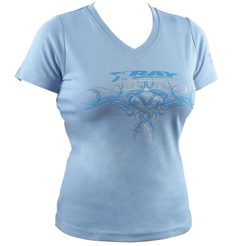 TEAM LADY T-SHIRT - Hellblau (L)