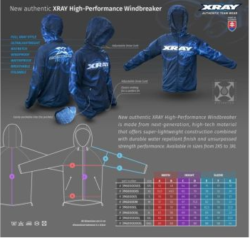 HIGH-PERFORMANCE JUNIOR WINDBREAKER (XXL)
