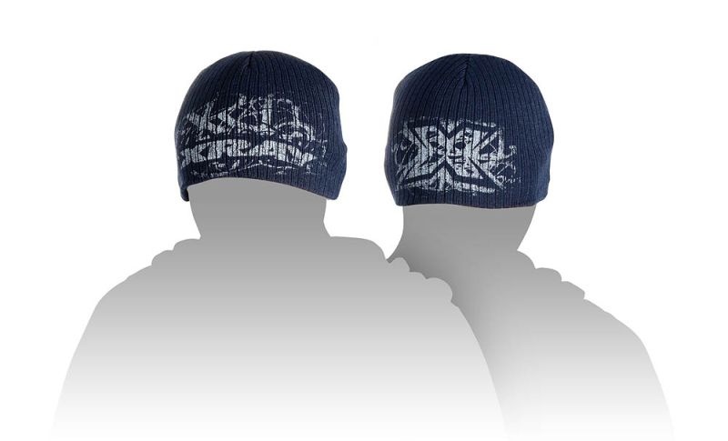 Wintermütze Blau