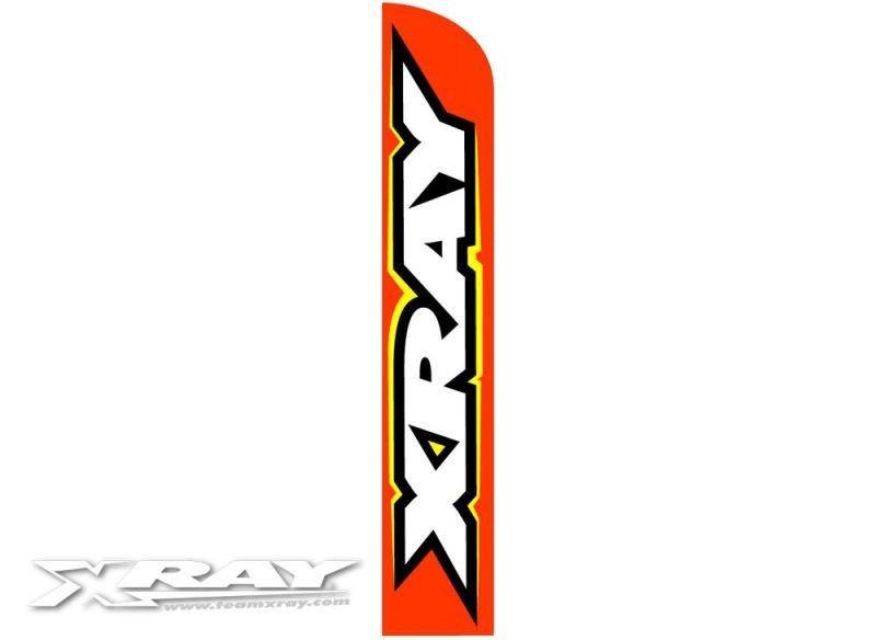 LARGE FLAG VERTICAL 4M - ORANGE