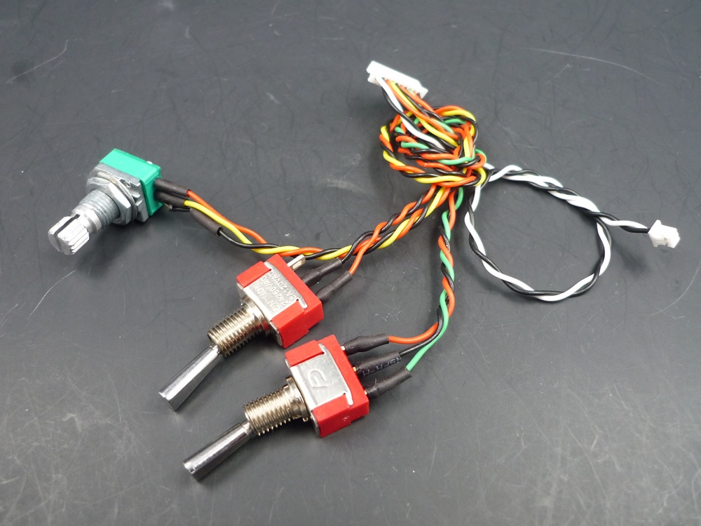 Taranis X9 Lite -S- Schalterset rechts mit Kabeln