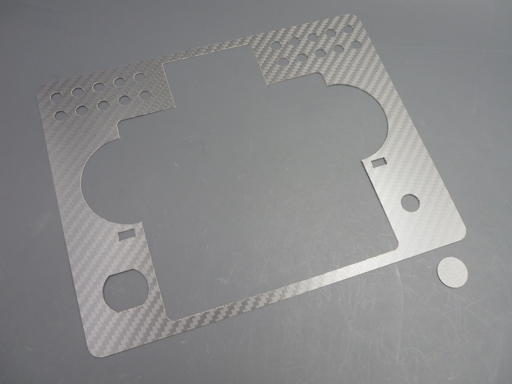 Taranis X9E Carbon-Cover selbstklebend