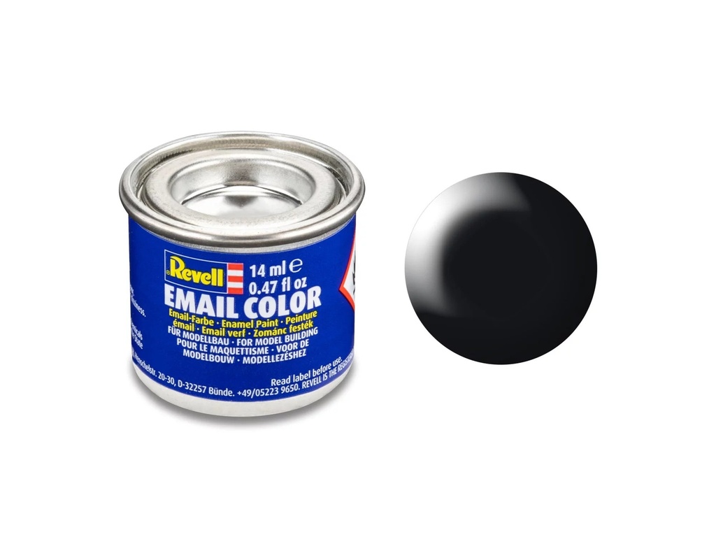 schwarz, seidenmatt RAL 9005 14 ml-Dose
