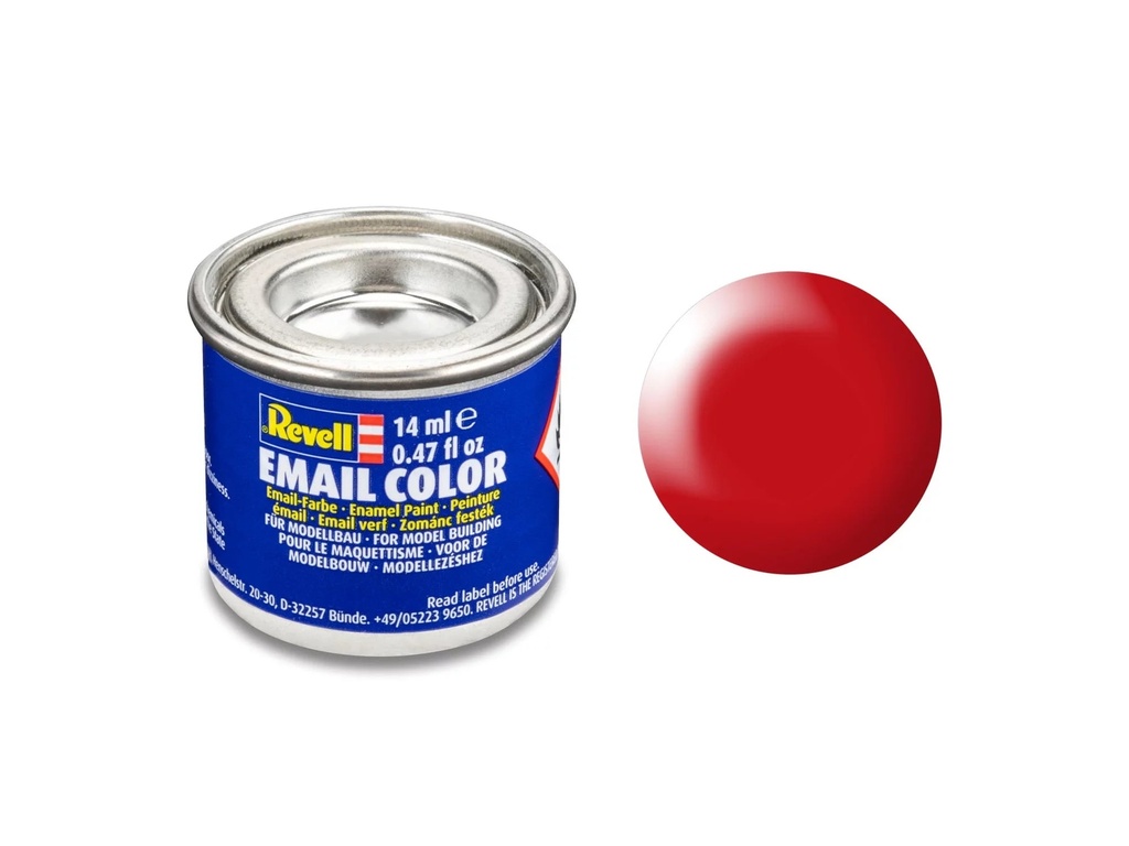 leuchtrot, seidenmatt RAL 3026 14 ml-Dose
