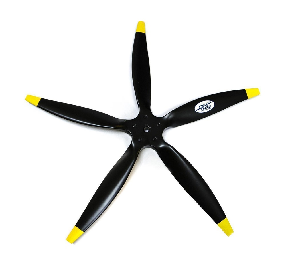 Fiala 5-Blatt 22x8 Elektro E3 Holzpropeller - schwarz