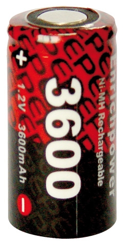 NiMH Akku 3600mAh 1,2V Sub-C Einzelzelle