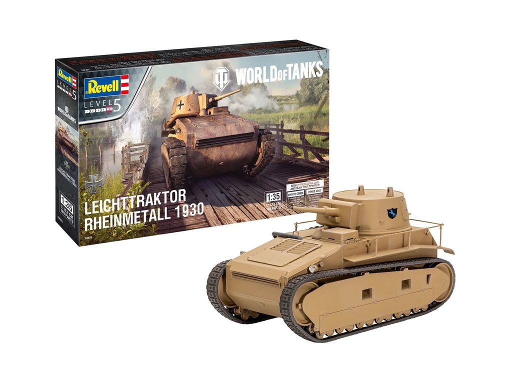 Leichttraktor Rheinmetall 1930 "World of Tanks"