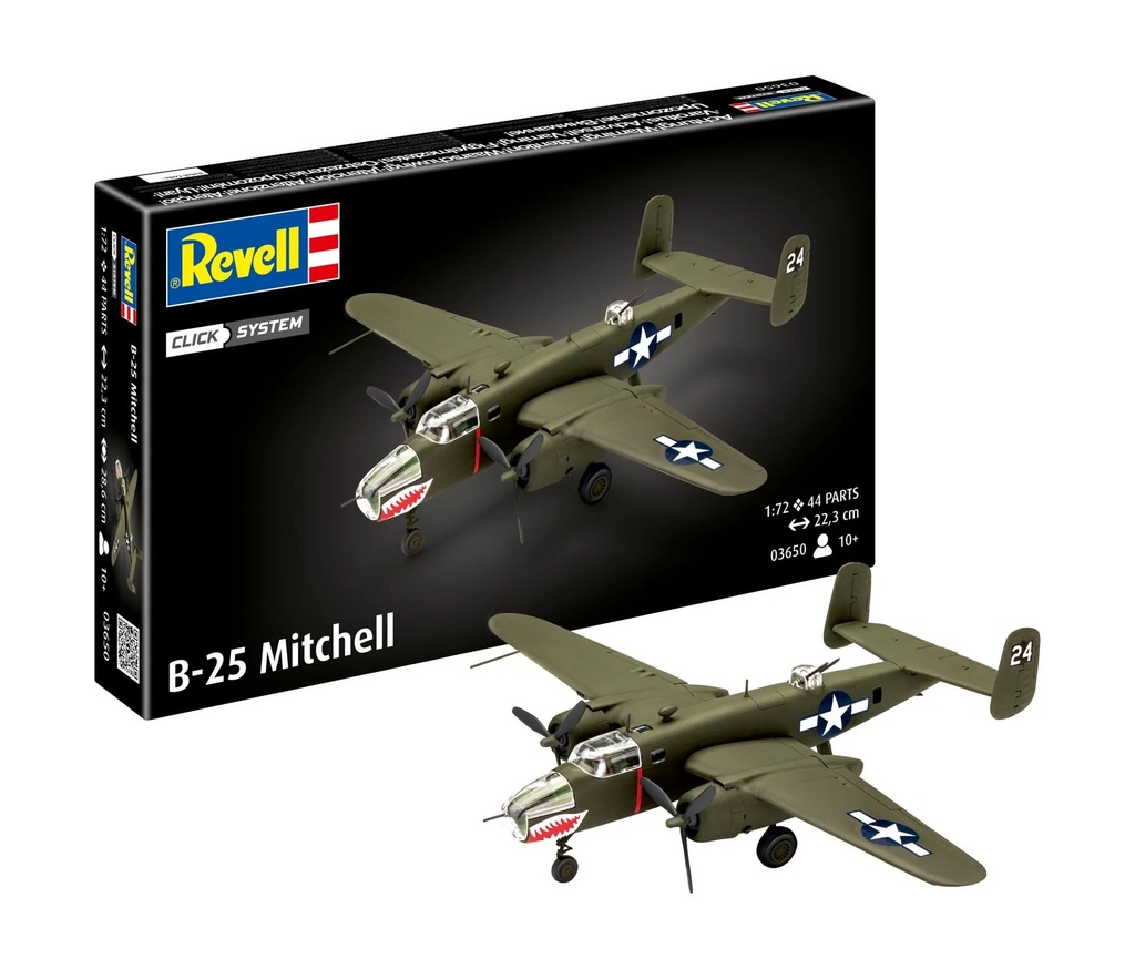 B-25 Mitchell easy-click-system