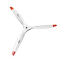 Fiala 3-Blatt 21x18 Elektro E3 Holzpropeller - weiss Pusher/links